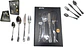 Set Cubiertos 4 Piezas Plateado, Tenedor, Cuchillo, Básicos - Miniatura 1