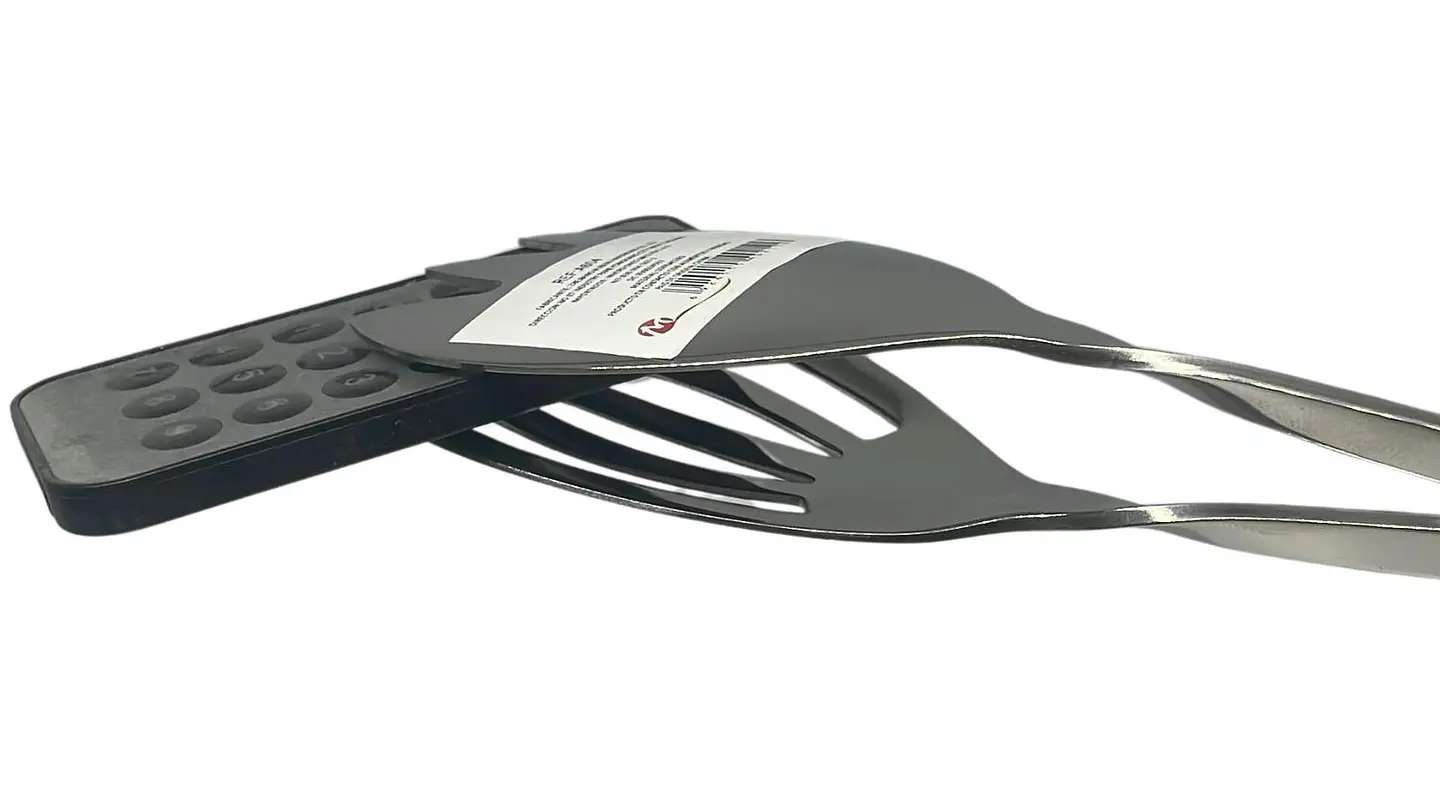 Pinza para Bistec Tipo Tijera en Acero Inoxidable  Cocina y Parrilla 1