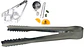 Pinza de Cocina Multiuso en Acero Inoxidable – 12.5 cm - Miniatura 1
