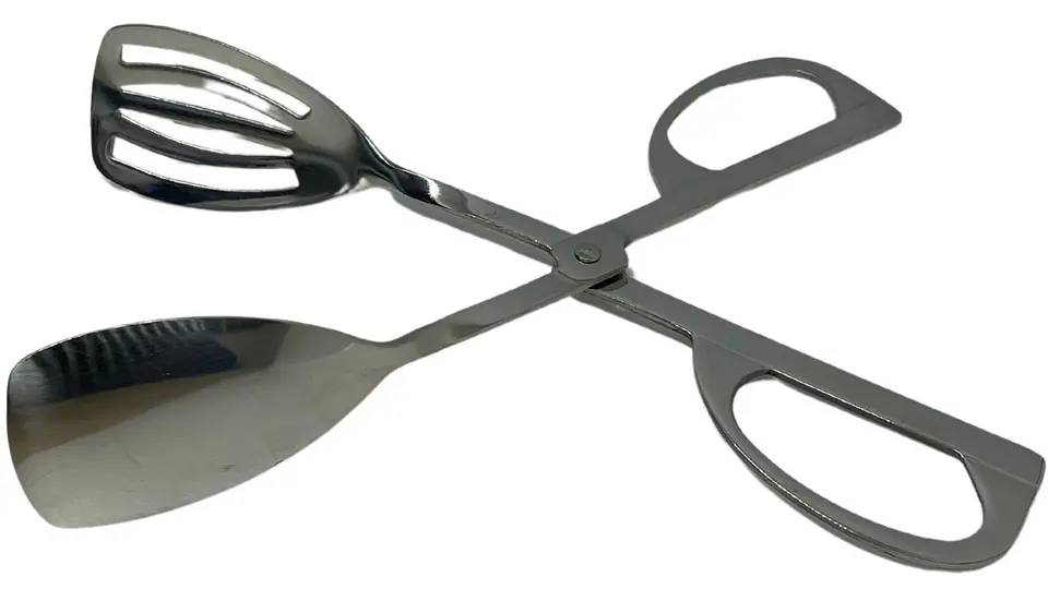 Pinza para Cocina Tipo Tijera en Acero Inoxidable  Cocina y Parrilla 4