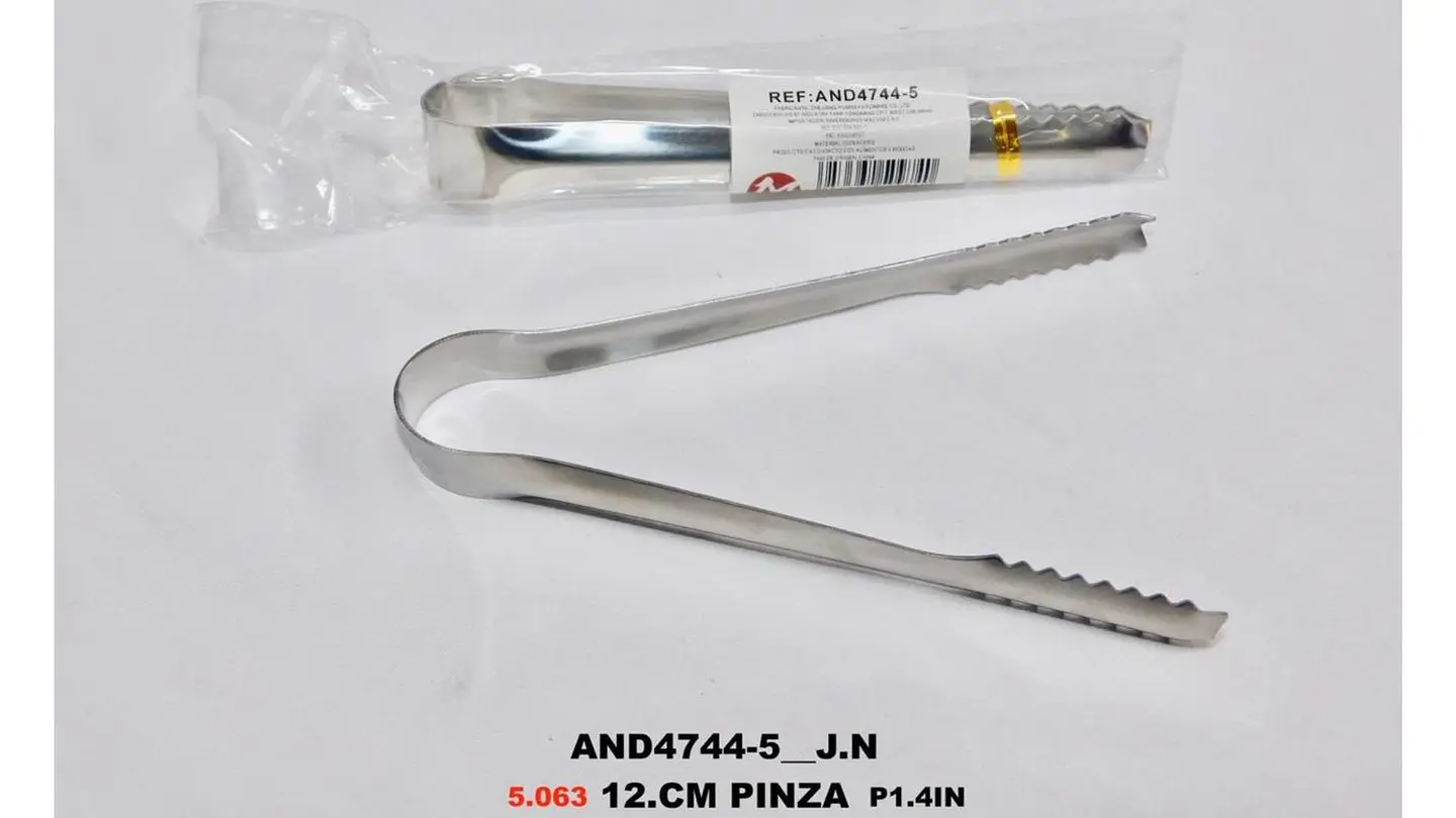 Pinza de Cocina Multiuso en Acero Inoxidable – 12.5 cm 4