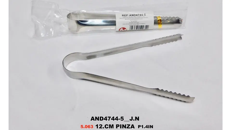 Pinza de Cocina Multiuso en Acero Inoxidable – 12.5 cm 4