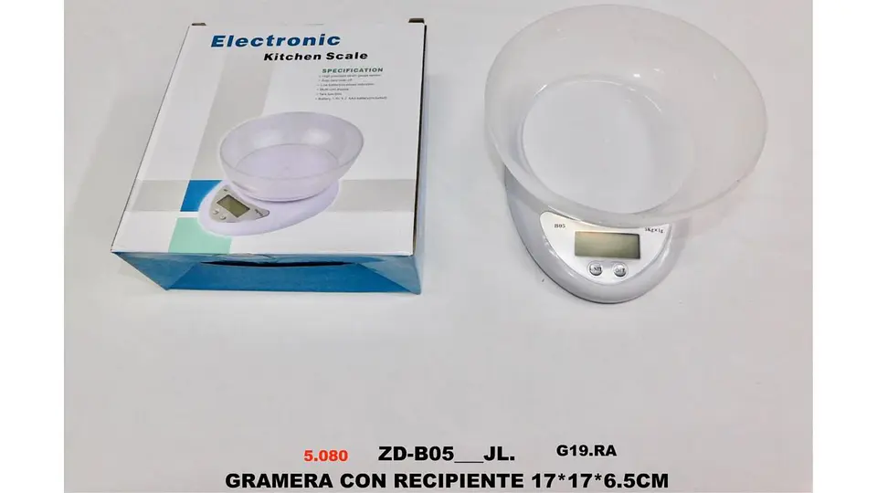 Pesa Gramera Cocina Chef Alimentos Chef Repostería Electrica 4