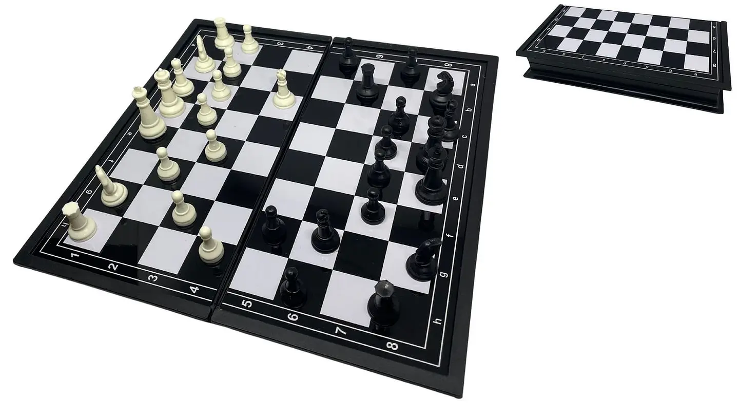 Ajedrez Juego Mesa Magnético 20x20 Cm Imantado Estratégico 2