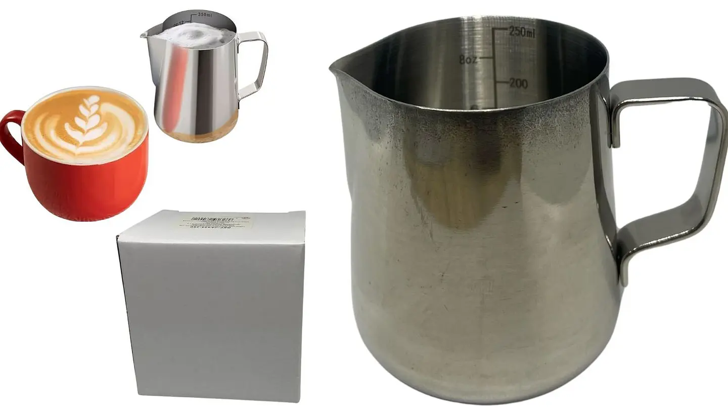 Jarra Leche Espuma Expreso Café Barista250mlacero Inoxidable 1