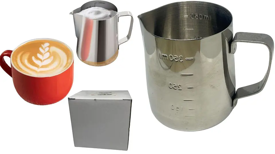 Jarra Leche Espuma Expreso Café Barista350mlacero Inoxidable 1