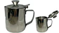 Jarra milk con tapa Espuma Café Barista350mlacero Inoxidable - Miniatura 3