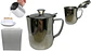 Jarra Lechera Tapa Espuma Café Barista 600ml Acero Inoxidable - Miniatura 1