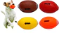Balón Para Perro De Futbol Americano De Hule Cuatro Colores - Miniatura 1
