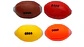 Balón Para Perro De Futbol Americano De Hule Cuatro Colores - Miniatura 3