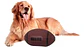 Balón Futbol Americano Para Perros De Hule En Café Mediano - Miniatura 1