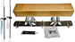 2 Estantes Y 3 Ganchos Soporte De Pared Para escobas, traperos, etc. - Miniatura 1