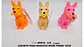 Juguete de goma para mascotas en forma de perro viene en 3 colores - Miniatura 4