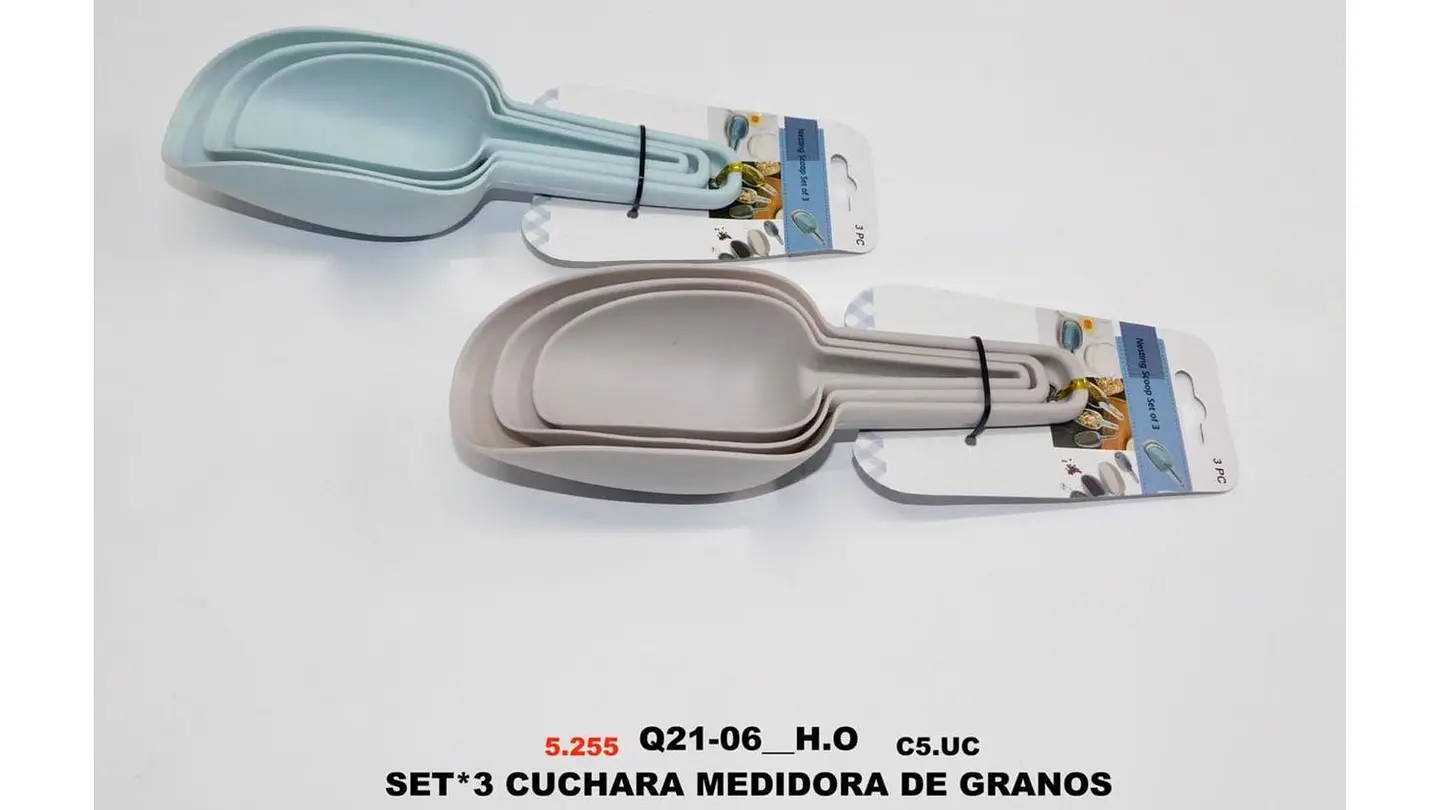 Pala De Colores setX3 Servir Caramelos Dulces HieloHarina. 4