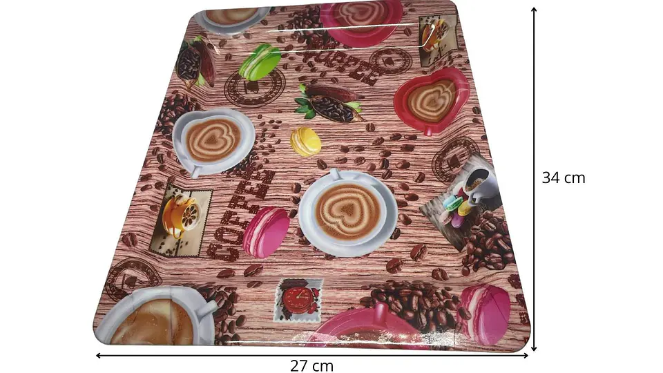 Bandeja Plástica Para Transportar Alimentosbebidas 34x27cm. 2