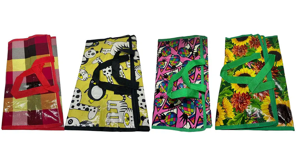 Bolsa Para Compras Reutilizable 35x40x18cm Diseños Surtidos 2