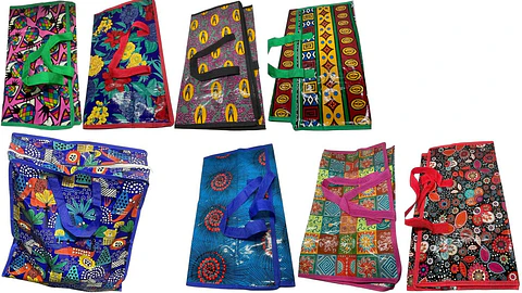 Bolsa Para Compras Reutilizable40x45x18cm Diseños Surtidos