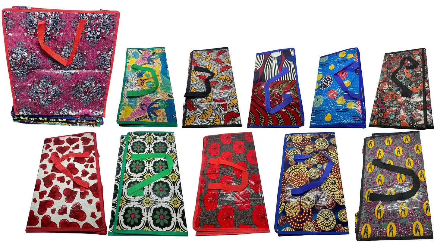 Bolsa Para Compras Reutilizable 45x50x18cm Diseños Surtidos 1