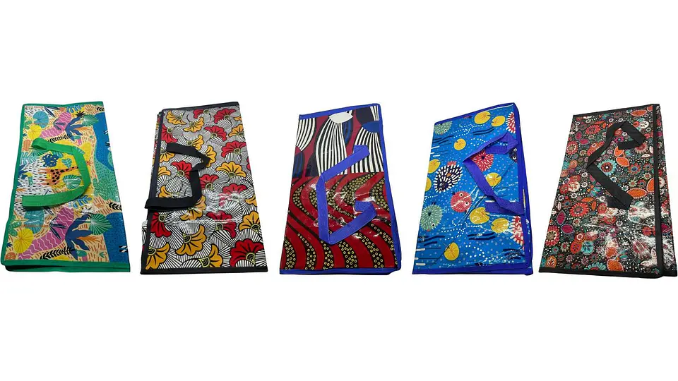 Bolsa Para Compras Reutilizable 45x50x18cm Diseños Surtidos 2