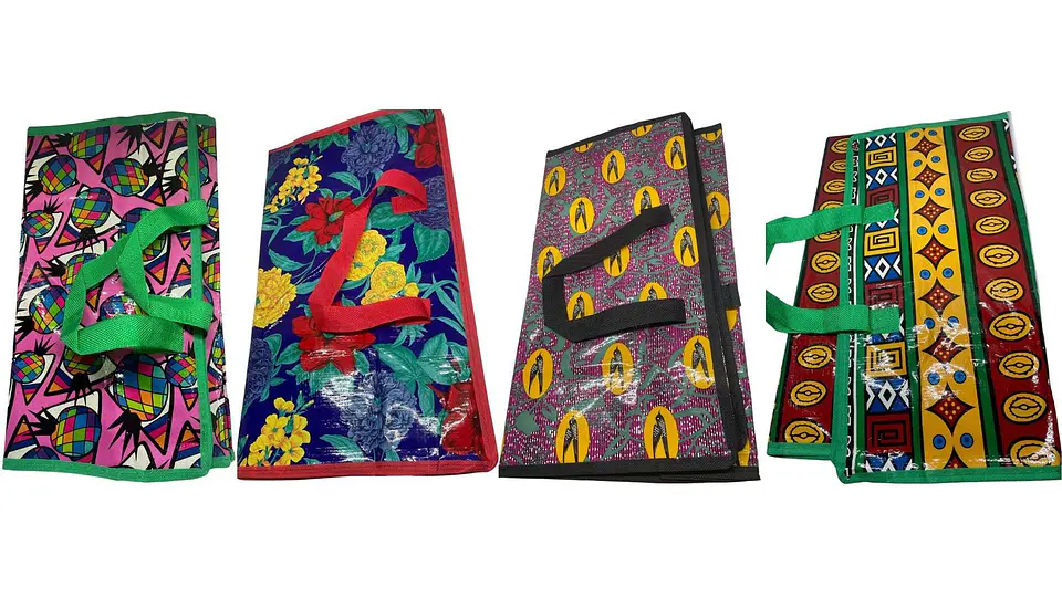 Bolsa Para Compras Reutilizable40x45x18cm Diseños Surtidos 3