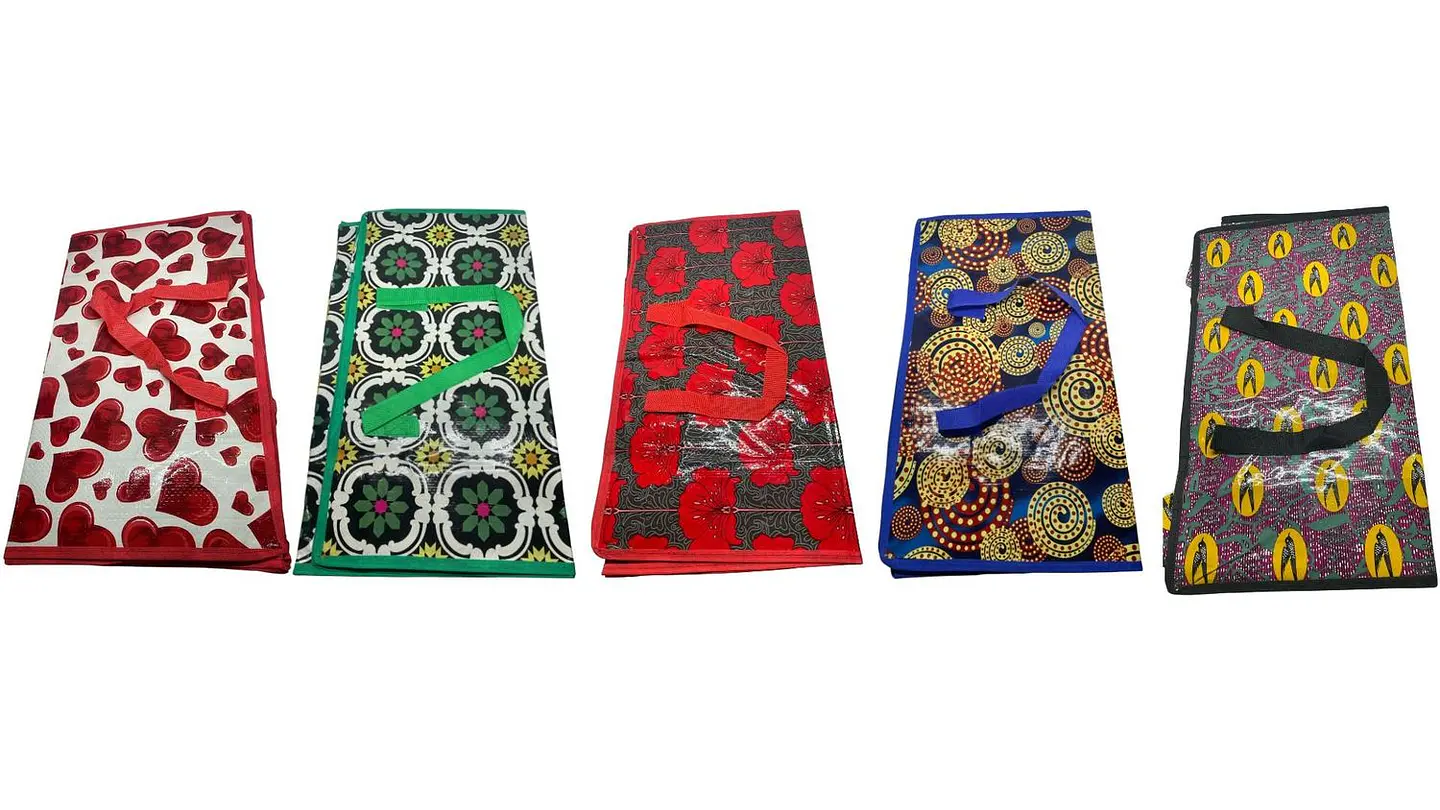 Bolsa Para Compras Reutilizable 45x50x18cm Diseños Surtidos 3