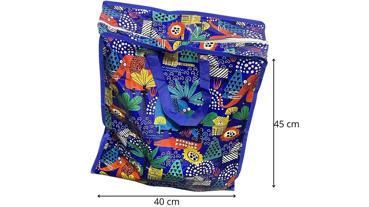 Bolsa Para Compras Reutilizable40x45x18cm Diseños Surtidos 5