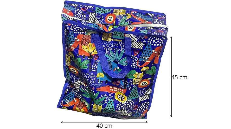 Bolsa Para Compras Reutilizable40x45x18cm Diseños Surtidos 5