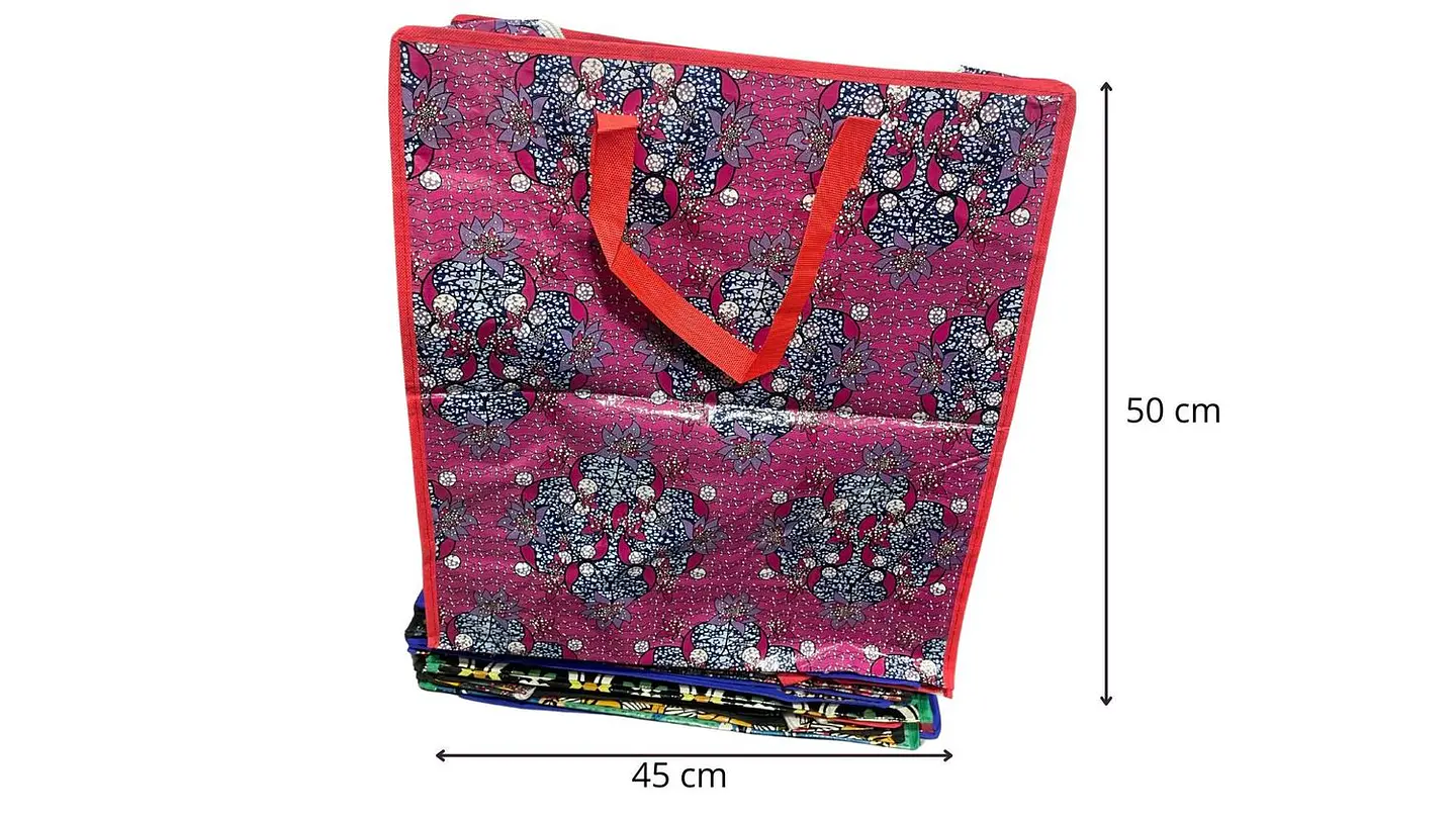 Bolsa Para Compras Reutilizable 45x50x18cm Diseños Surtidos 4