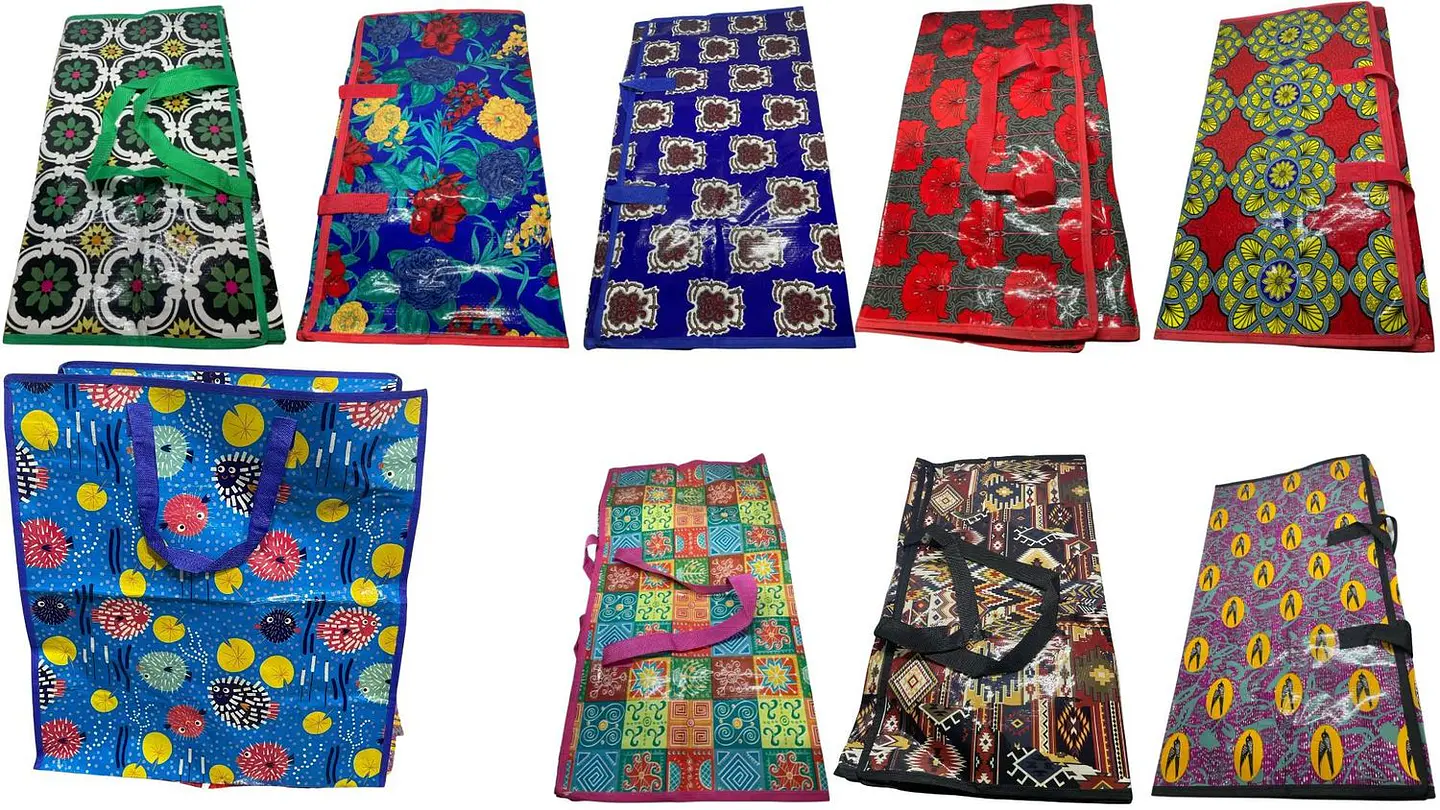 Bolsa Para Compras Reutilizable 50x55x25cm Diseños Surtidos 1