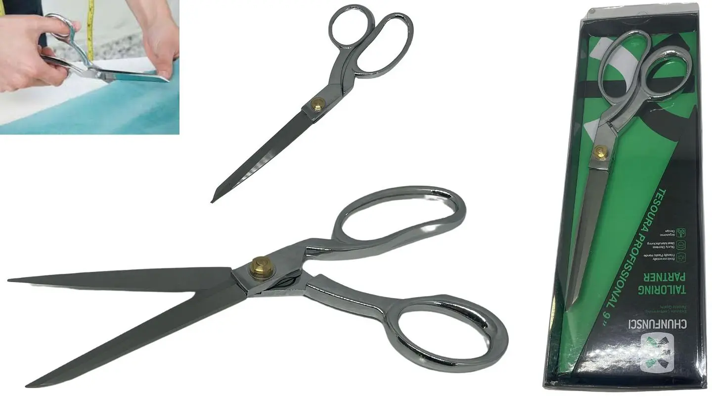 Tijeras De Sastre Para Cortar Tela Acero Inoxidable modista 1