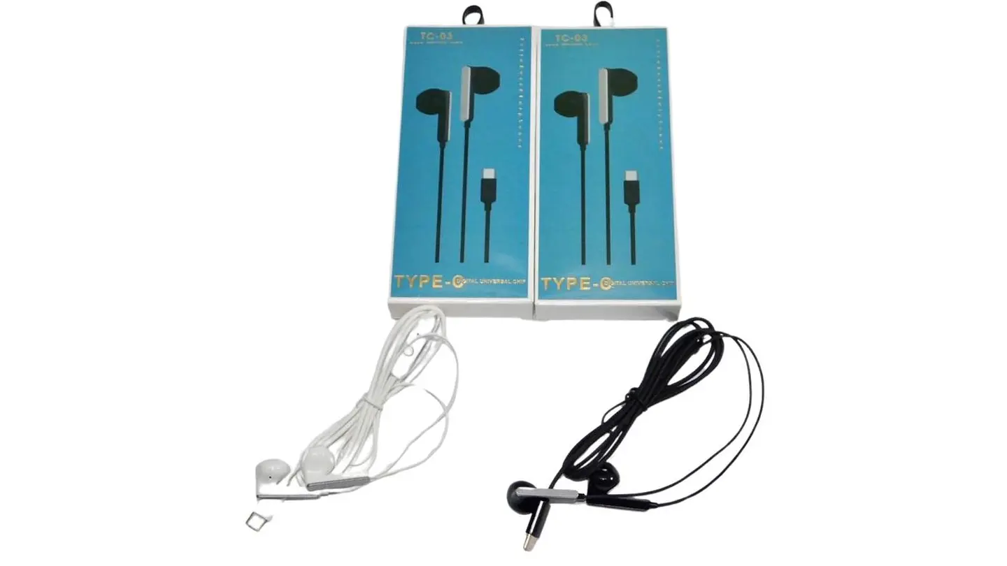 Audífonos Auriculares In-ear Manos Libres Alámbrico Tipo C 1
