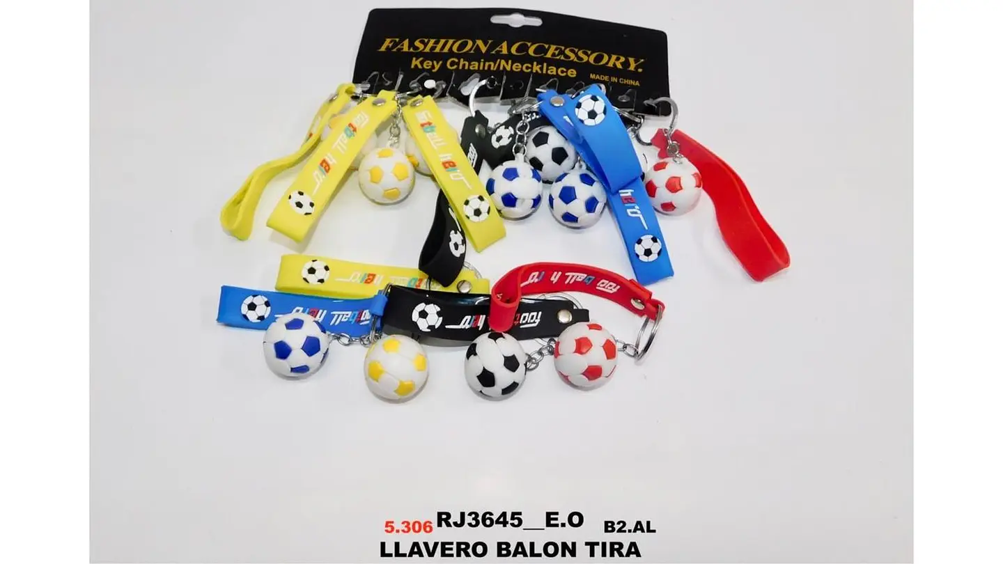 Llaveros De Fútbol Con Forma De Pelota Deportiva X1 Unidad 4