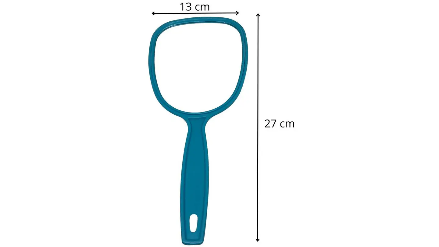 Big Espejo grande De Mano Portátil 27 Cm 4 Colores X1unidad 3