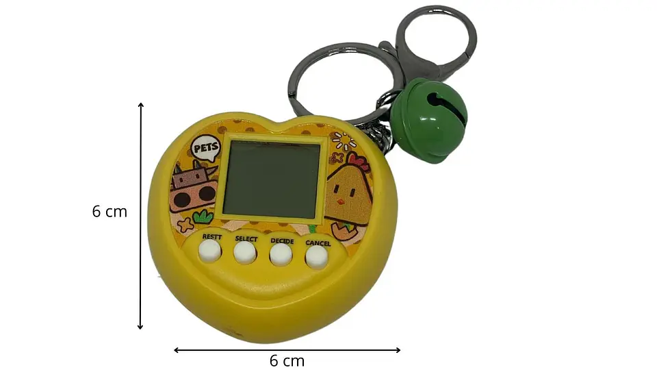 Tamagotchi 168  Mascotas Virtual En 1 Juguete Tama Niños 6cm 6