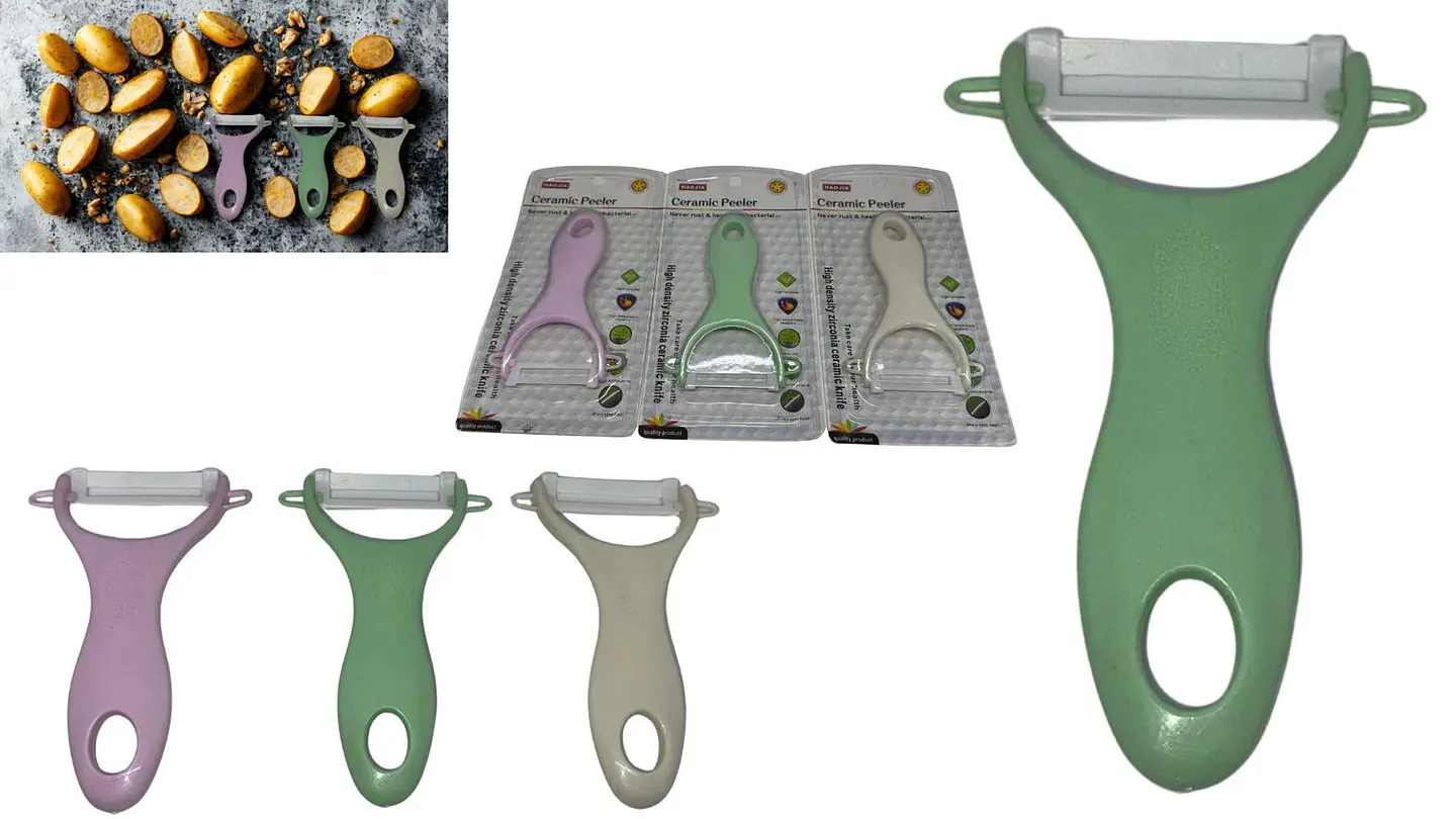 Pelador De Papas Fruta Verdura Manual Vertical Super Liviano 1