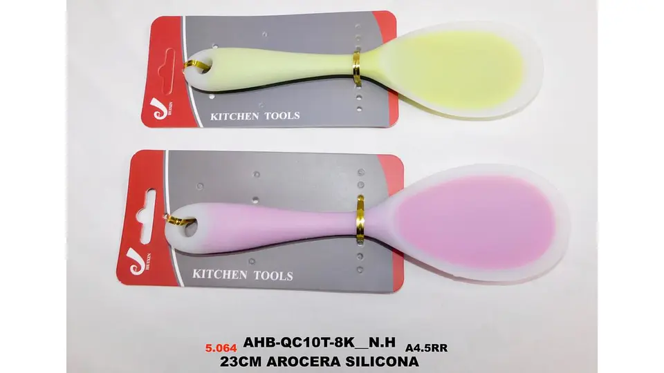 Cuchara De Silicona Servidor de Comida utensilio de Cocina 4
