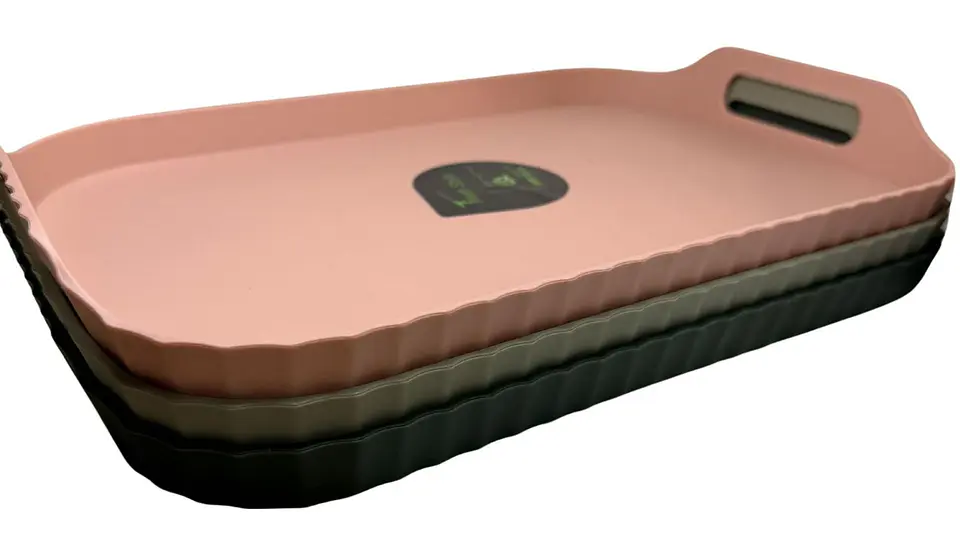 Bandeja Grande Decorativa Rectangular Colores Pastel X 1 Und 1