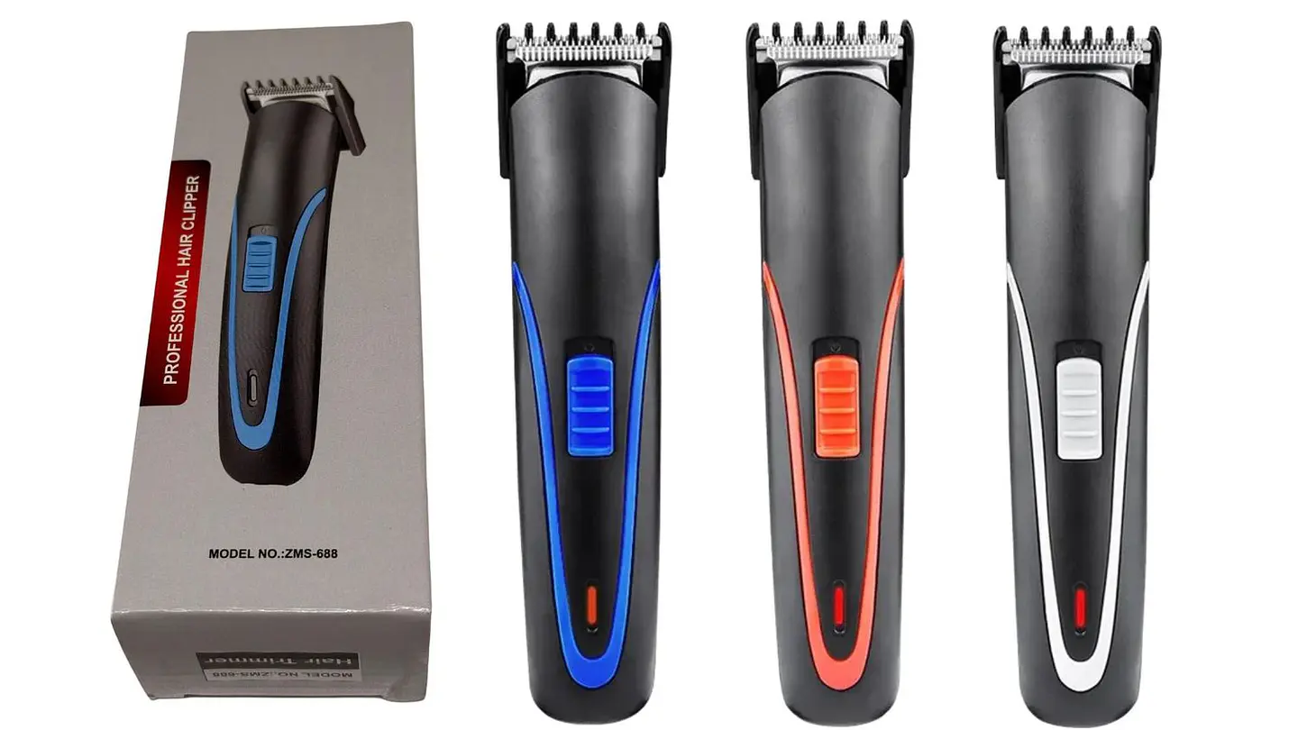Cortadora De Pelo Recargable Hombres Máquina Corte Barbero 3