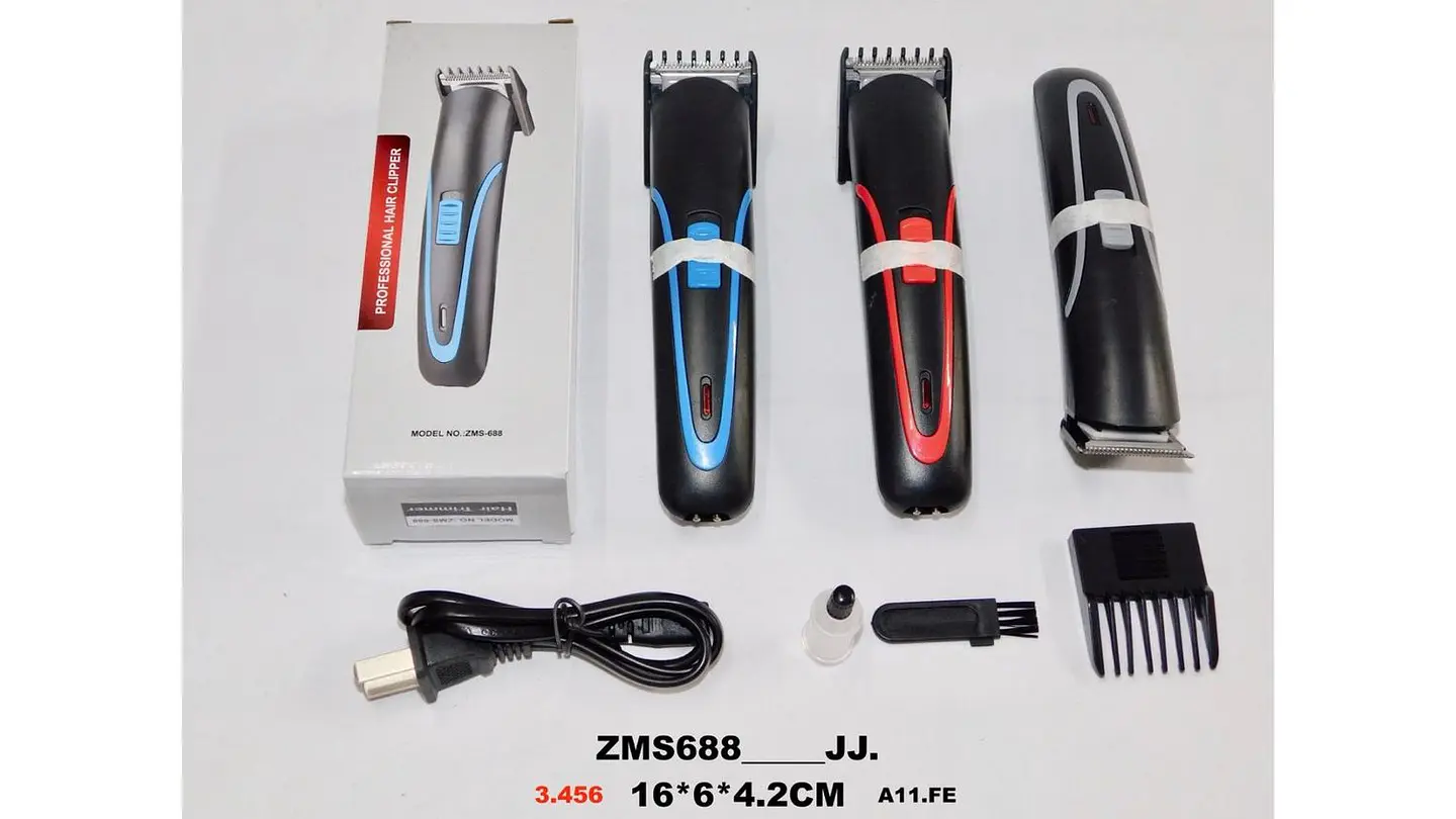 Cortadora De Pelo Recargable Hombres Máquina Corte Barbero 5