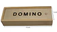Juego de mesa Domino Profesional Caja Madera Fichas pequeño - Miniatura 3