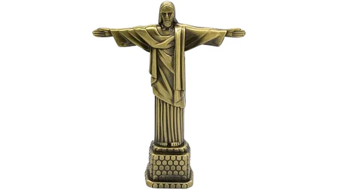 Cristo Redentor Monumento Del Mundo Estatuilla 18cm Replica