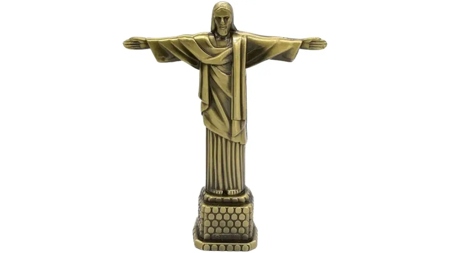 Cristo Redentor Monumento Del Mundo Estatuilla 18cm Replica 1