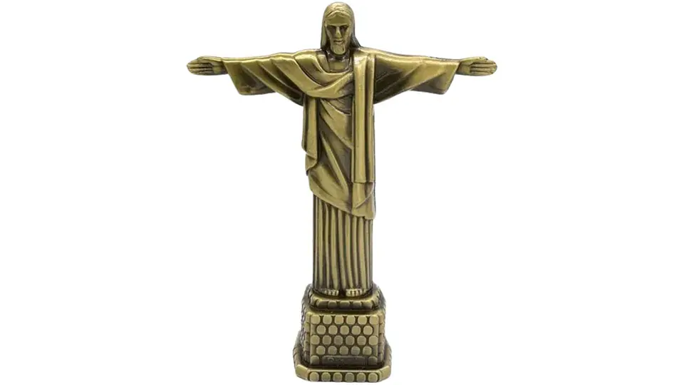 Cristo Redentor Monumento Del Mundo Estatuilla 18cm Replica 1