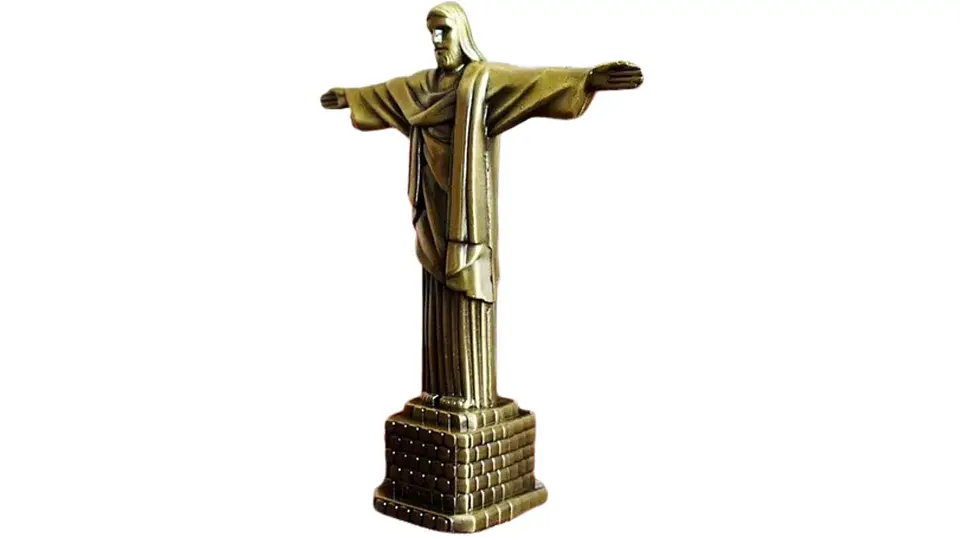 Cristo Redentor Monumento Del Mundo Estatuilla 18cm Replica 2