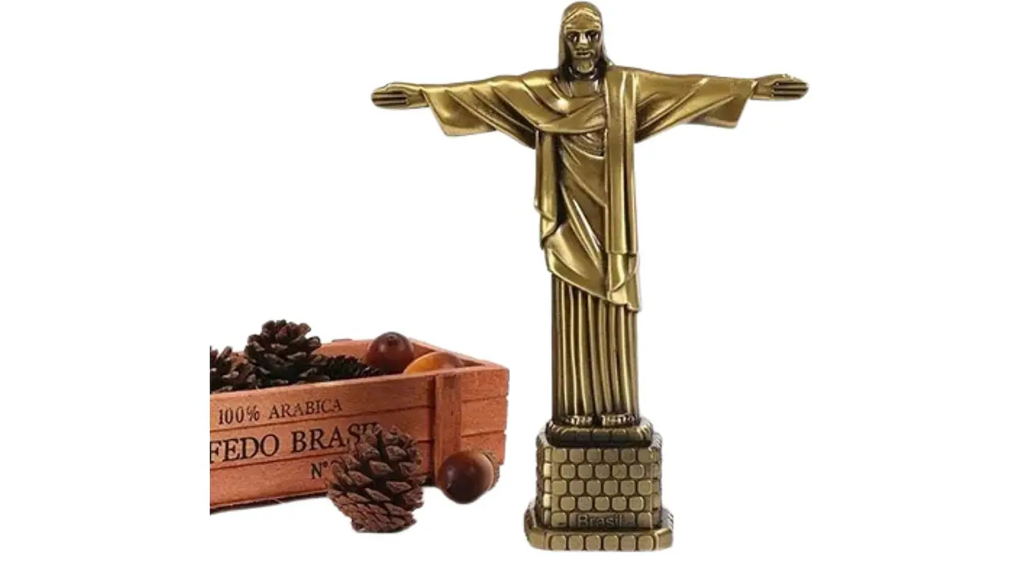Cristo Redentor Monumento Del Mundo Estatuilla 18cm Replica 3