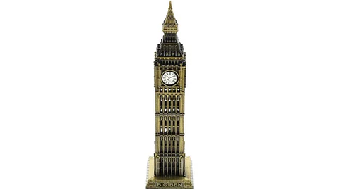 Estatua Reloj Big Ben 24 Cm Monumentos Del Mundo Metálico