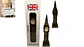 Estatua Reloj Big Ben 18 Cm Monumentos Del Mundo Metálico - Miniatura 1