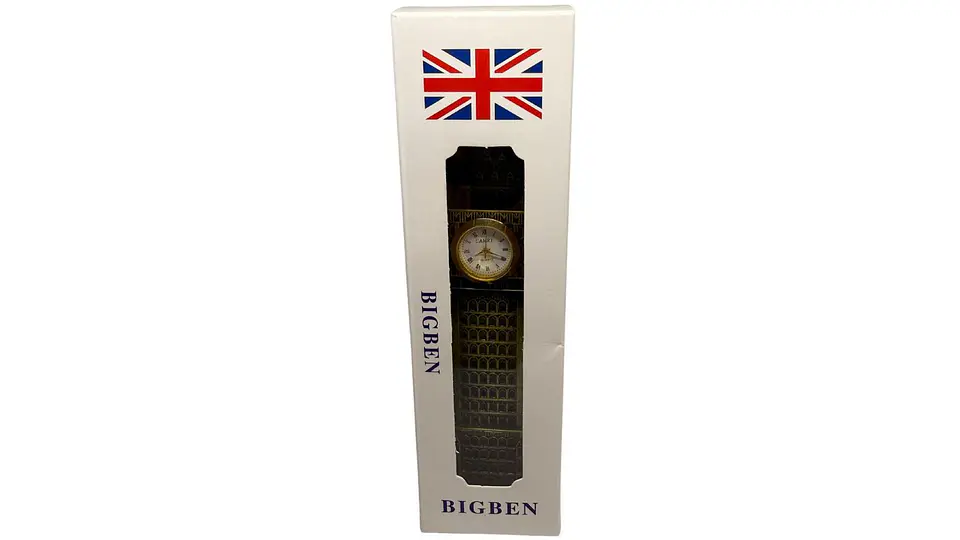 Estatua Reloj Big Ben 18 Cm Monumentos Del Mundo Metálico 3