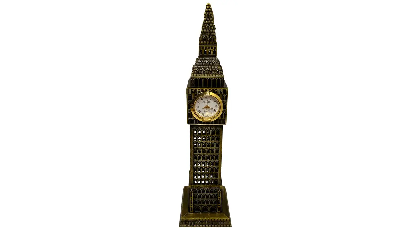 Estatua Reloj Big Ben 18 Cm Monumentos Del Mundo Metálico 5