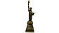 Monumento Del Mundo Estatua De La Libertad Nueva York 245cm - Miniatura 3